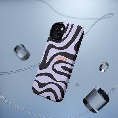 Purple Swirl Phone Case for Apple
