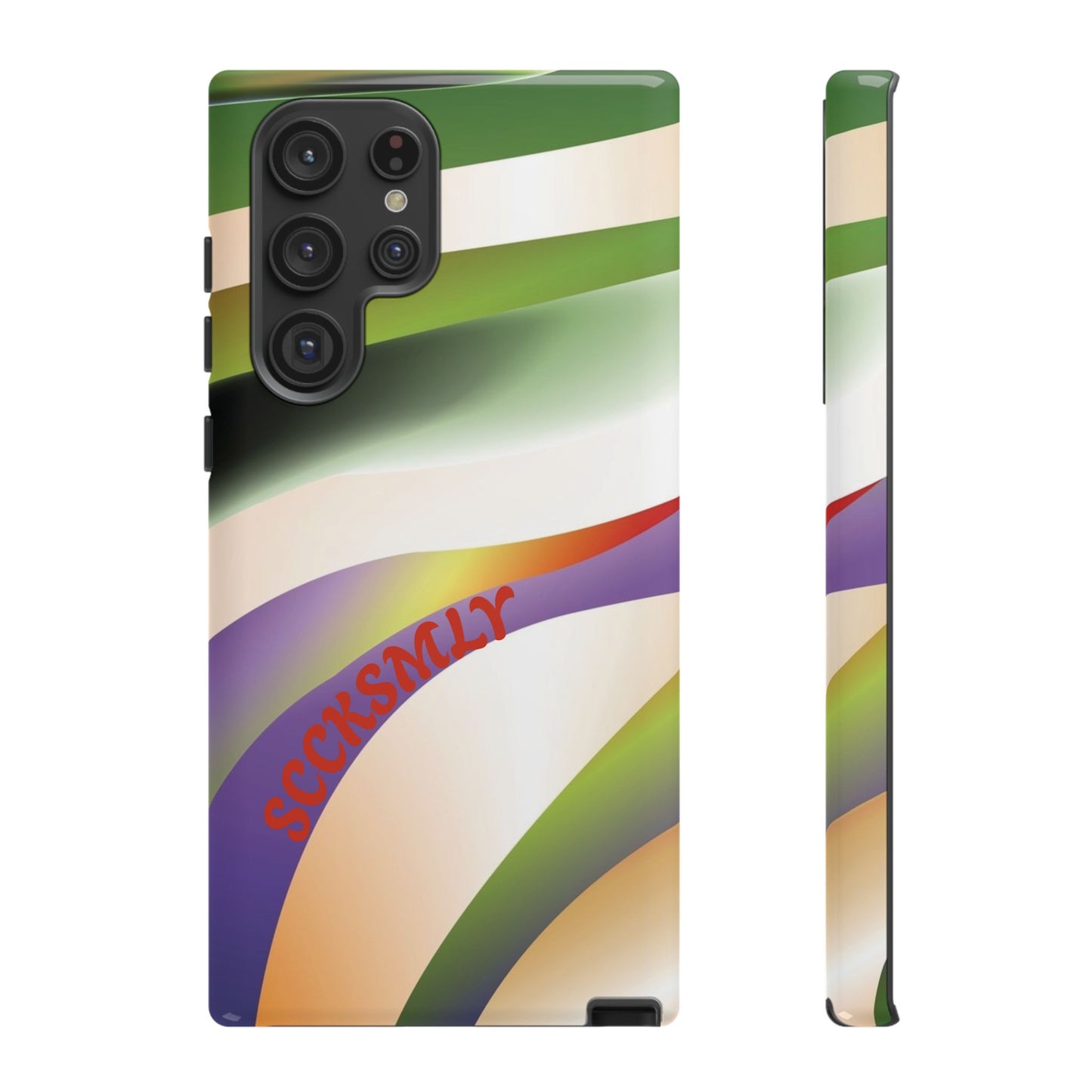 Green Waves Phone Case for Samsung