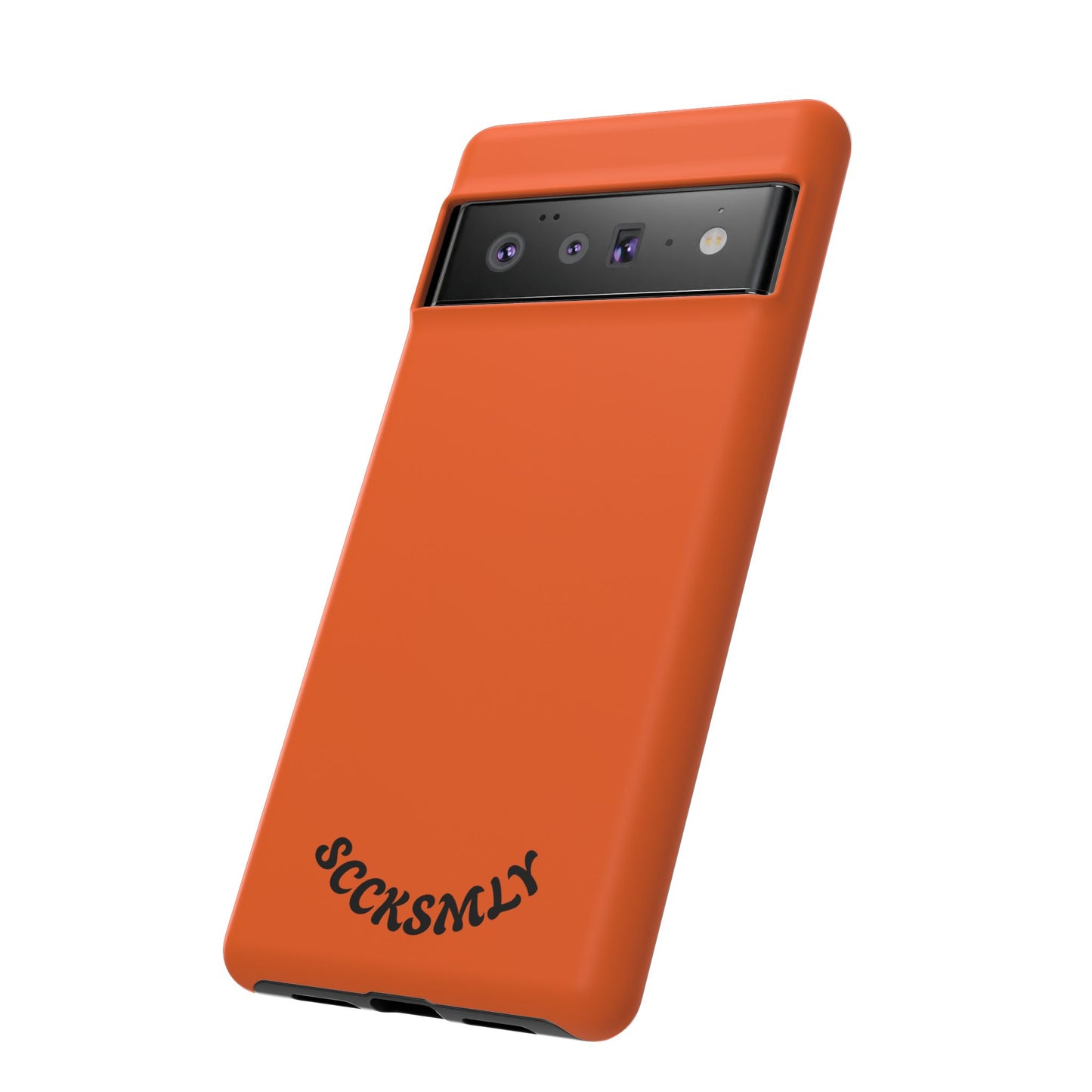 SOLID Tangerine Tough Case for Google Pixel