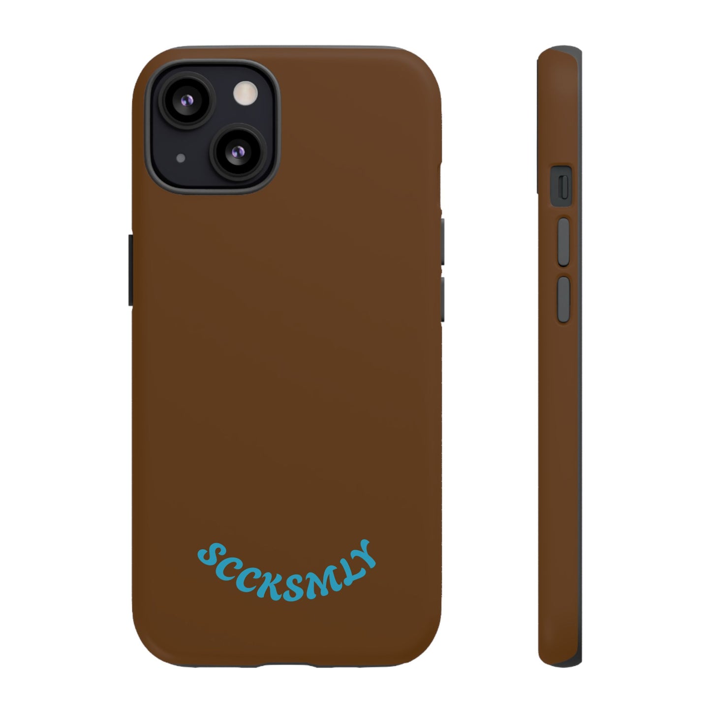 SOLID Chocolate Coco Tough Case for Apple