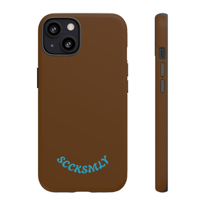 SOLID Chocolate Coco Tough Case for Apple