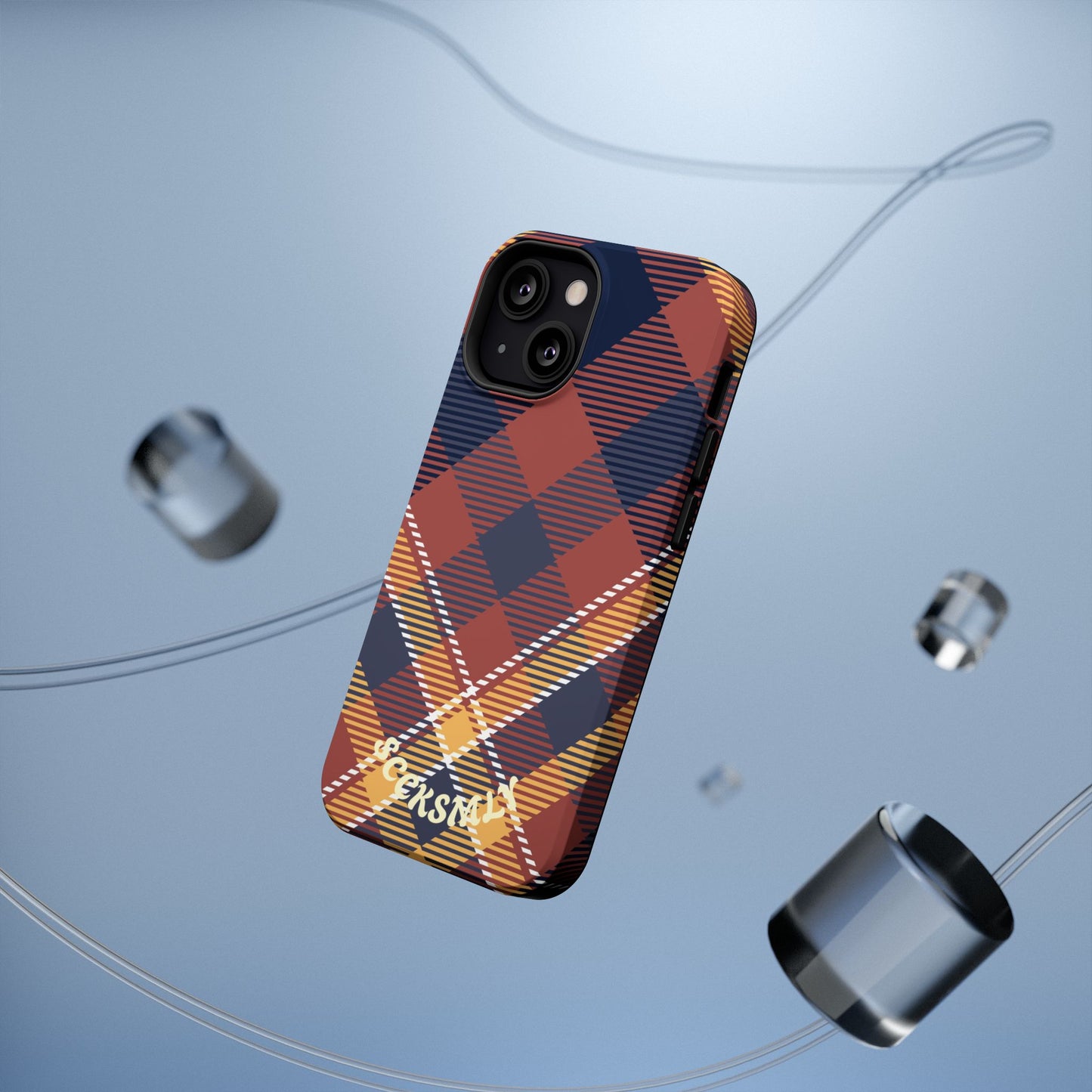 Harvest Tartan Phone Case for Apple