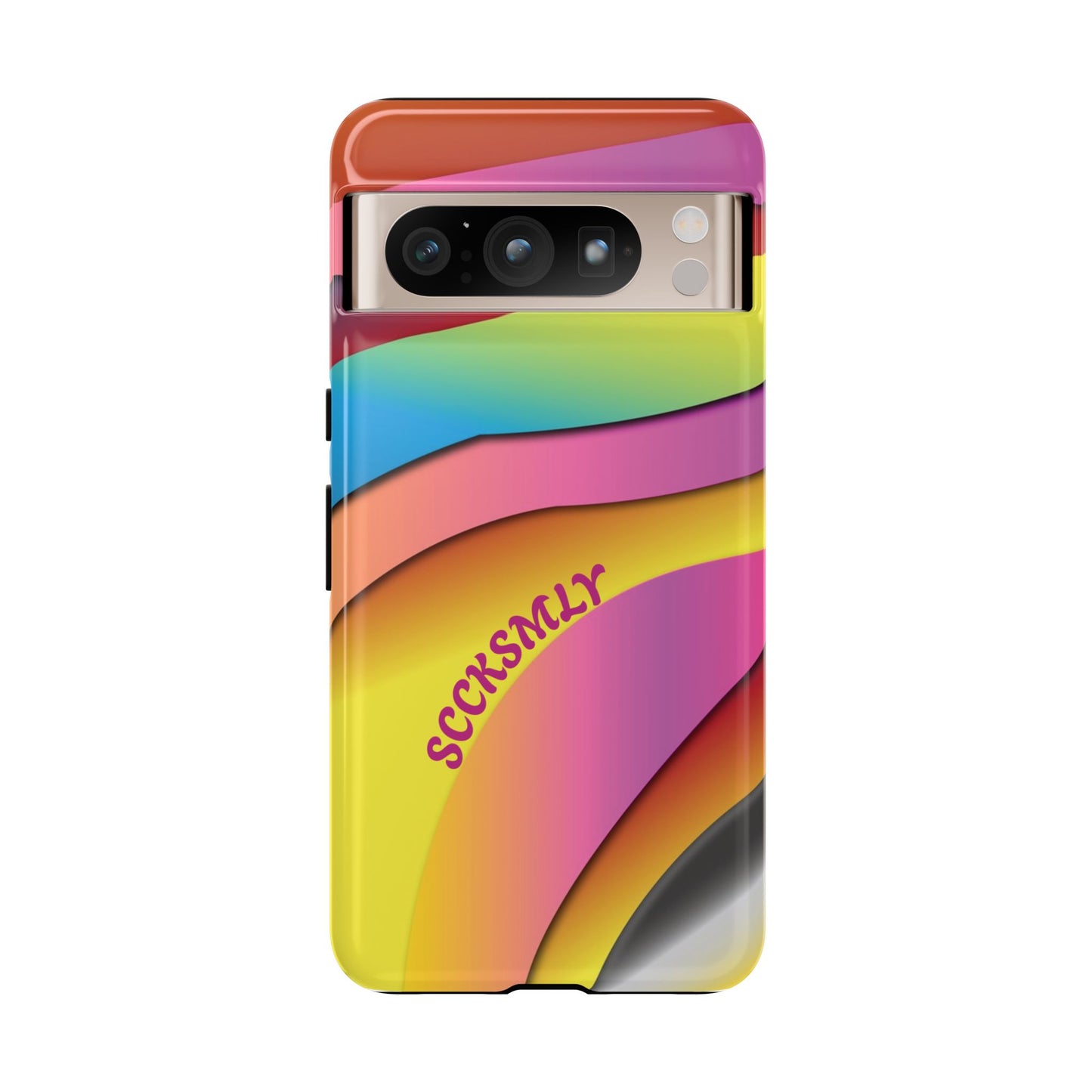 Modern Retro Rainbow Phone Case for Google Pixel