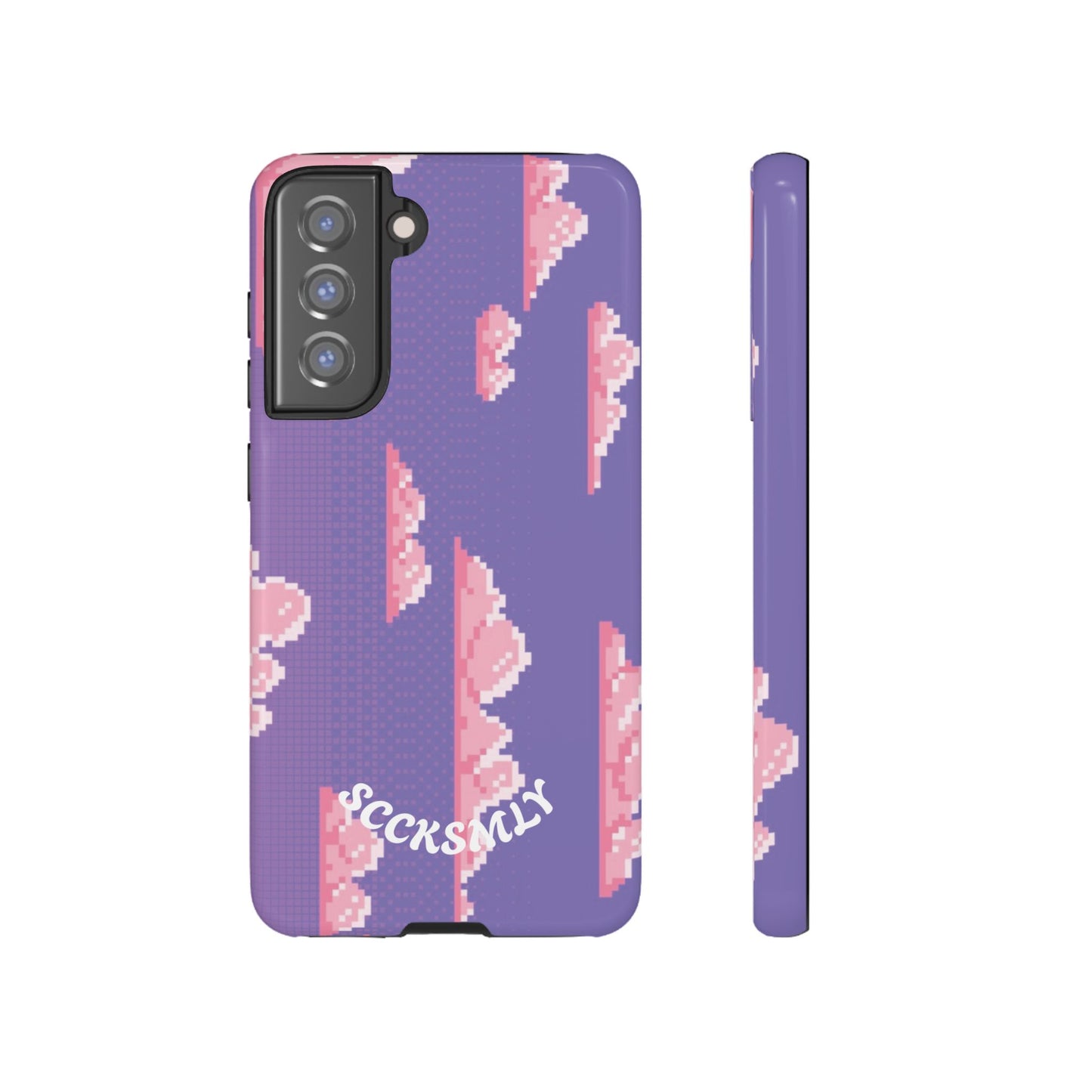 Purple Cotton Candy Sky Tough Phone Case for Samsung