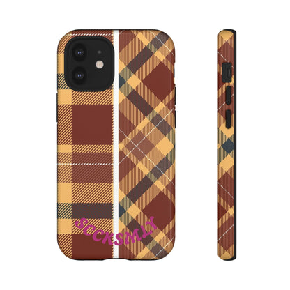 Autumn Plaid Phone Case for Apple