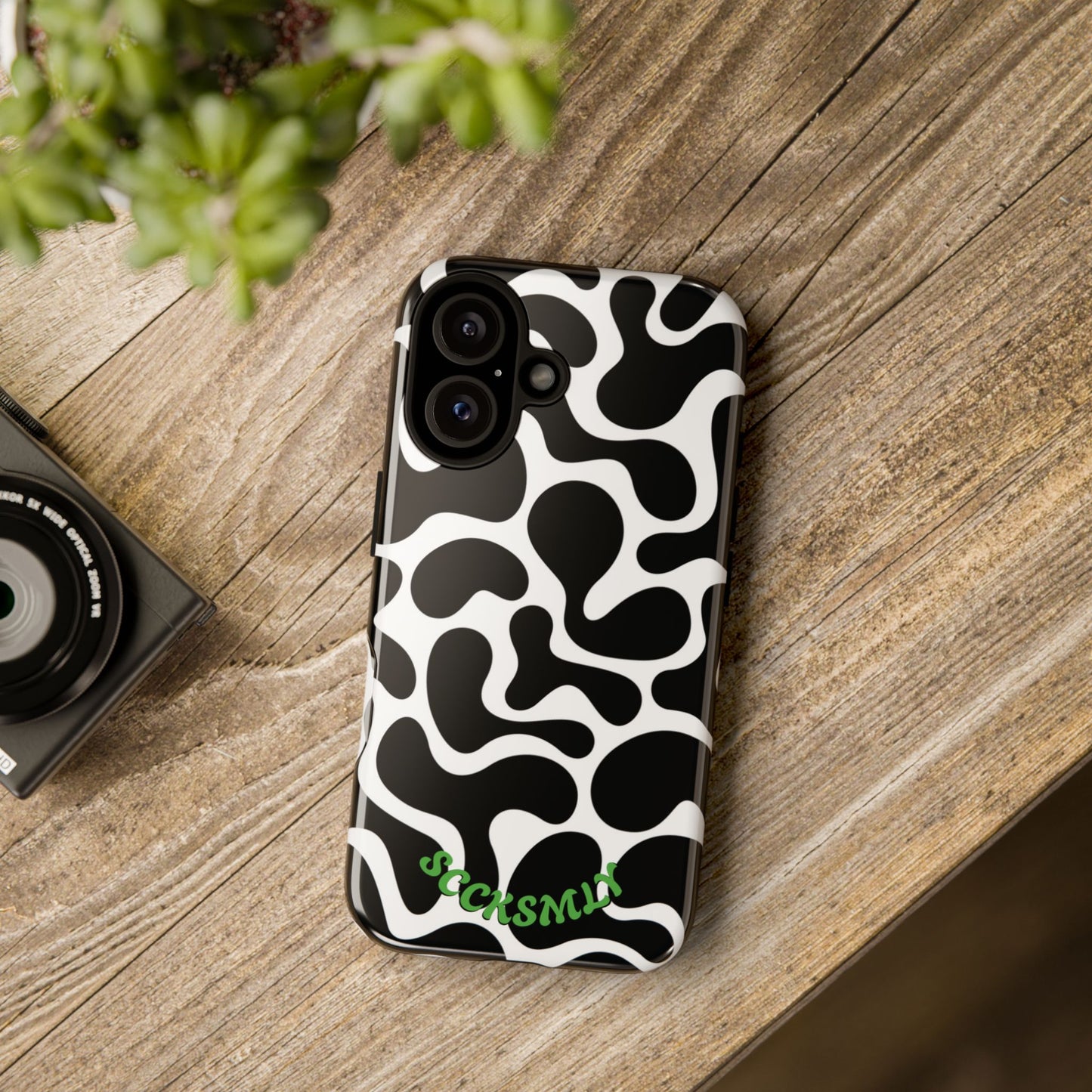 Spotted Oreo Tough Phone Case for Apple