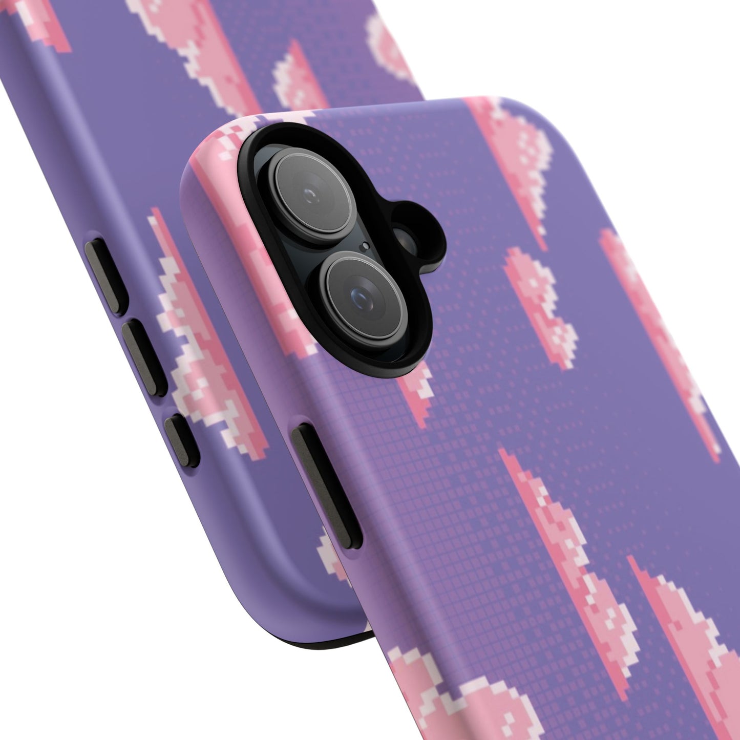 Purple Cotton Candy Sky Tough Phone Case for Apple