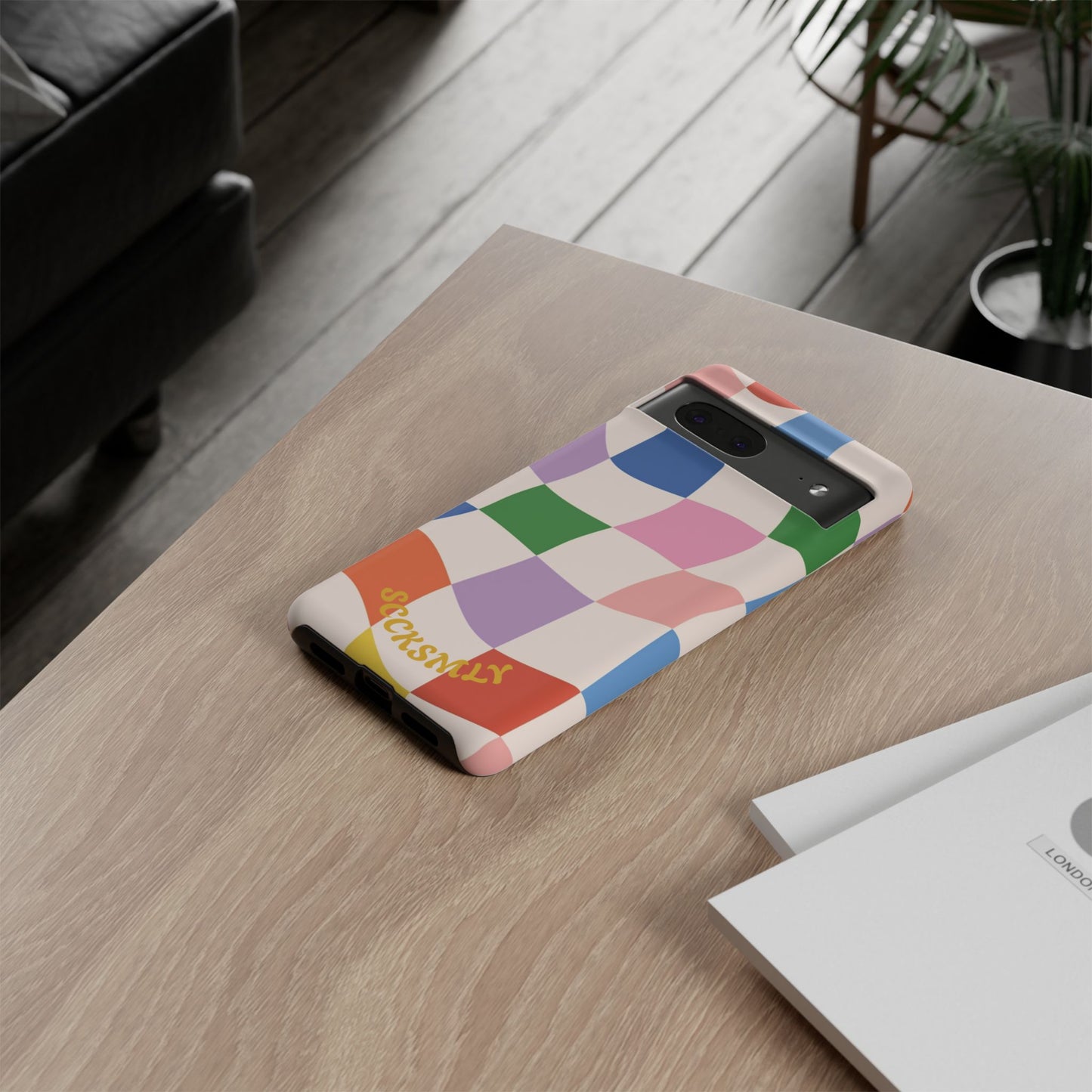 Checker Flicker Phone Case for Google Pixel
