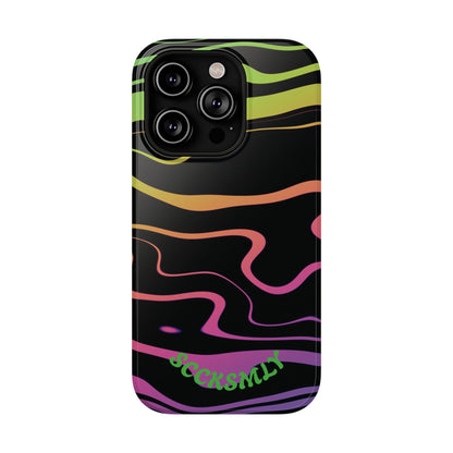 Dark Rainbow Phone Case for Apple