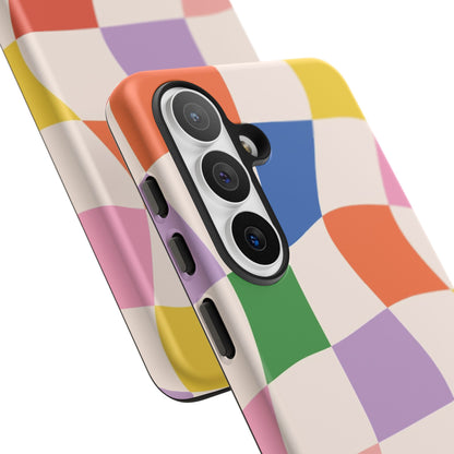 Checker Flicker Phone Case for Samsung