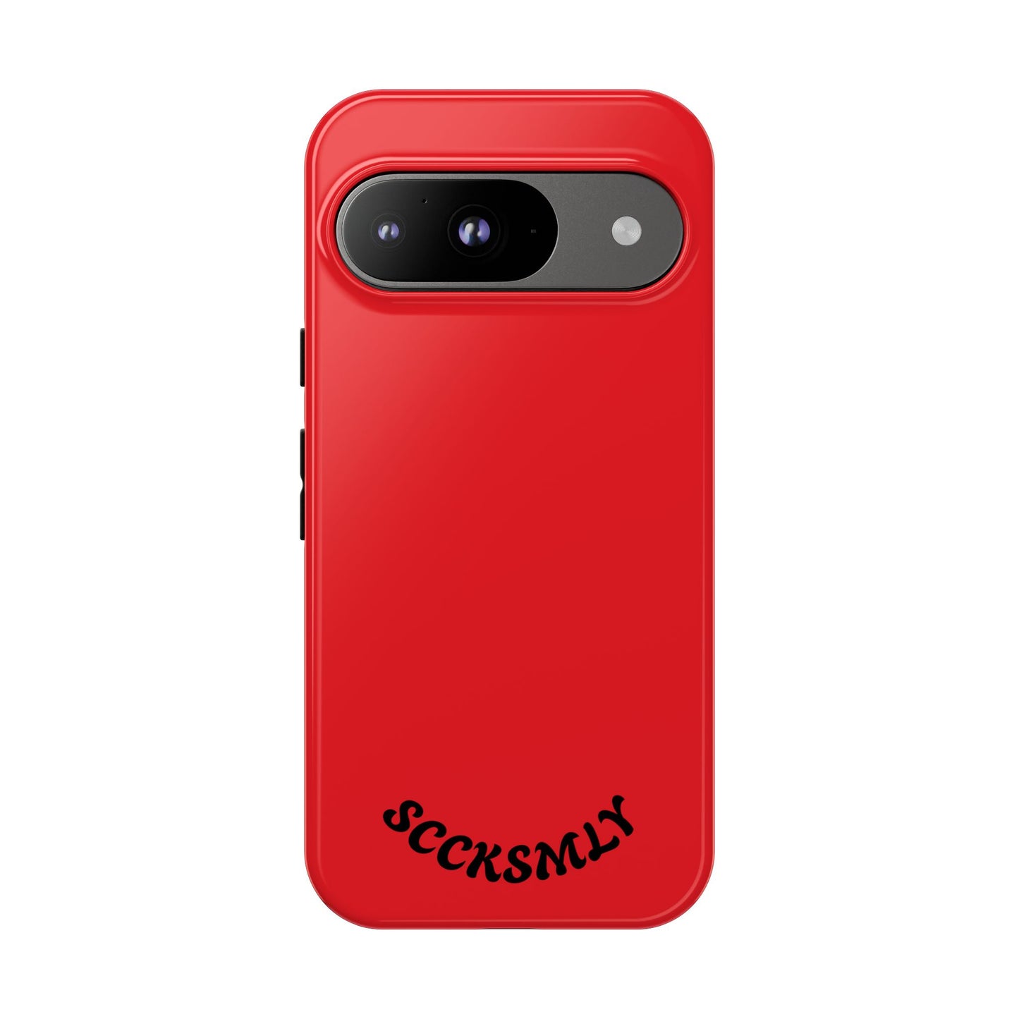 SOLID Screaming Red Tough Casee for Google Pixel