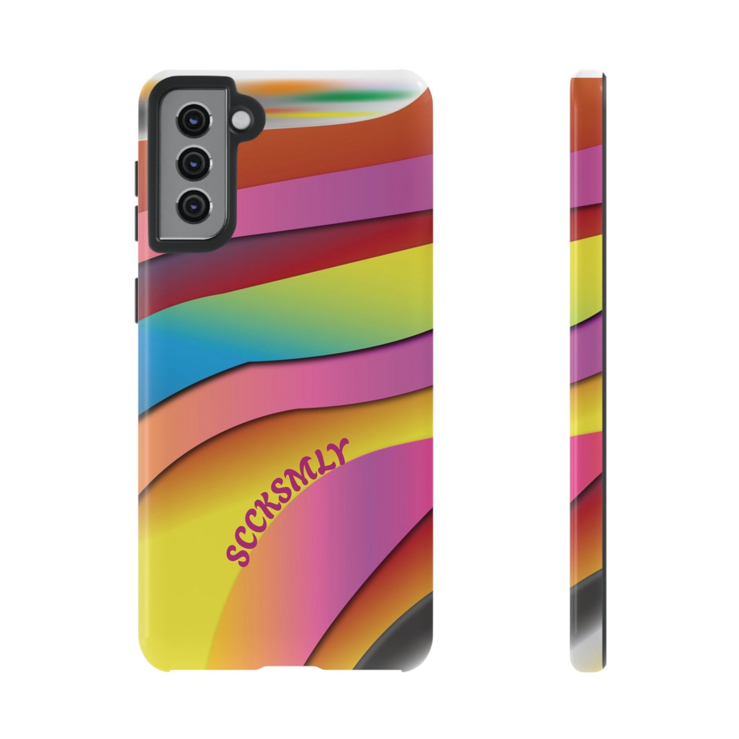 Modern Retro Rainbow Phone Case for Samsung