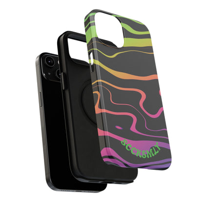 Dark Rainbow Phone Case for Apple
