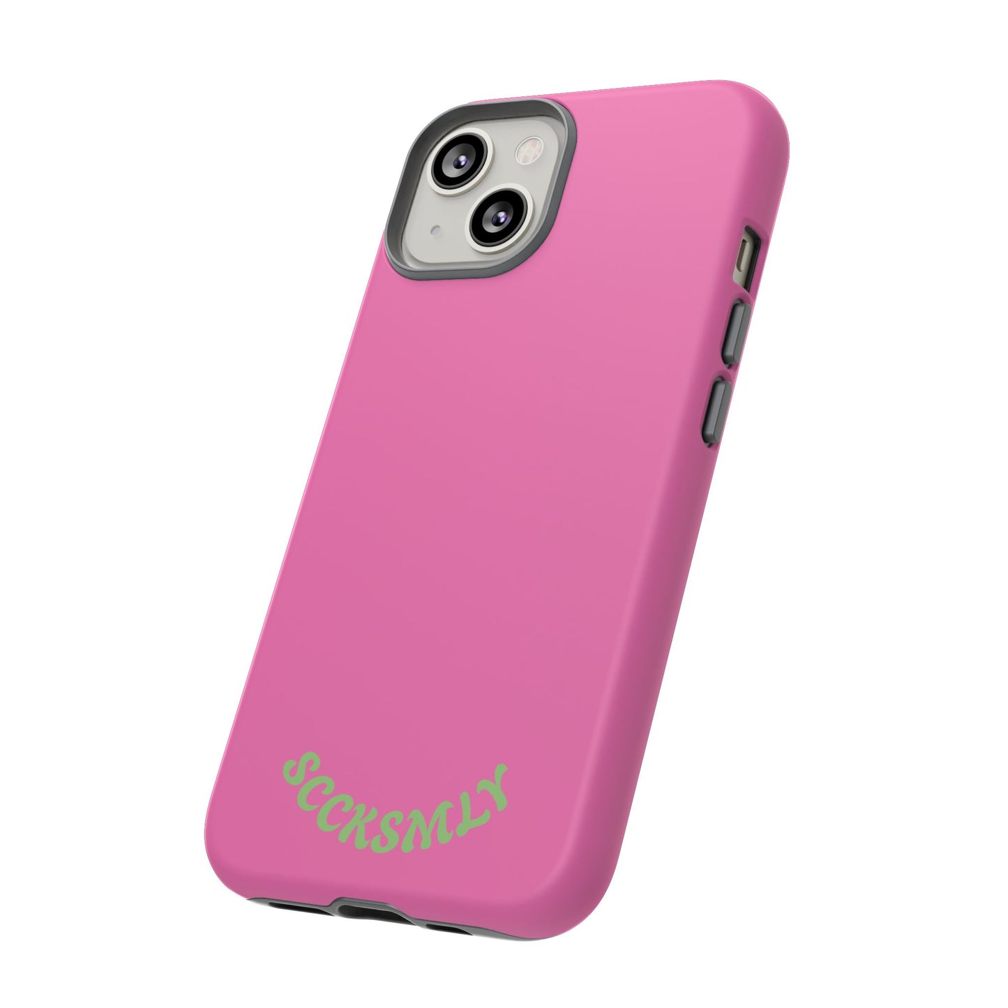 SOLID Sweet Static Pink Tough Case for Apple