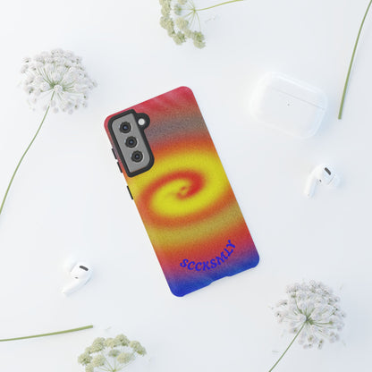 Toxic Spiral Tough Phone Case for Samsung