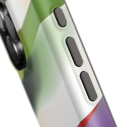 Green Waves Phone Case for Apple