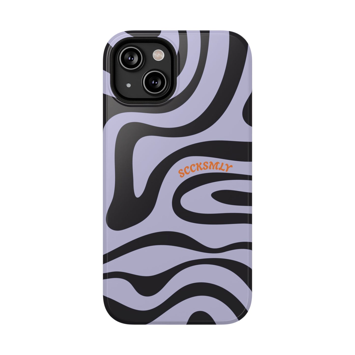Purple Swirl Phone Case for "IOS or Apple"