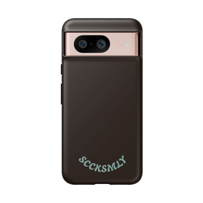 SOLID Espresso Mint Tough Phone Case for Google Pixel