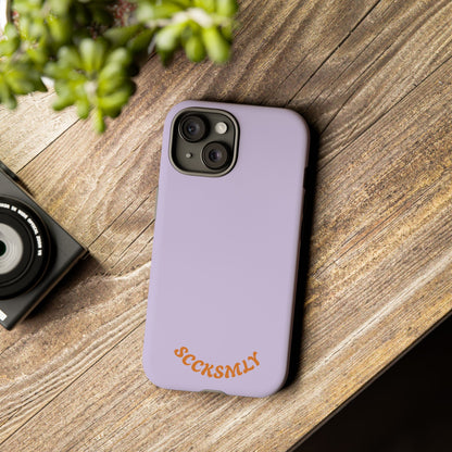 SOLID Lavender Mist Tough Case for Apple