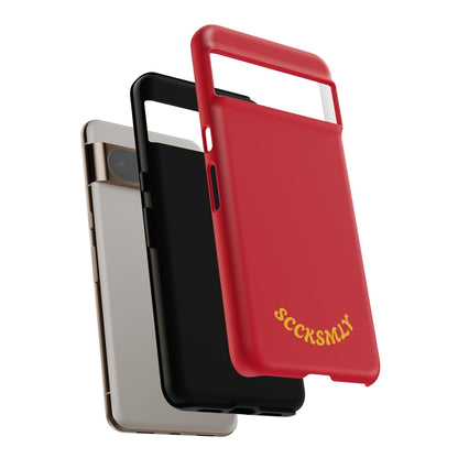 SOLID Calm Cherry Tough Case for Google Pixel