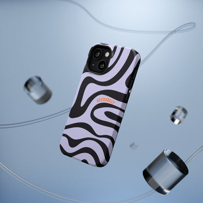 Purple Swirl Phone Case for Apple