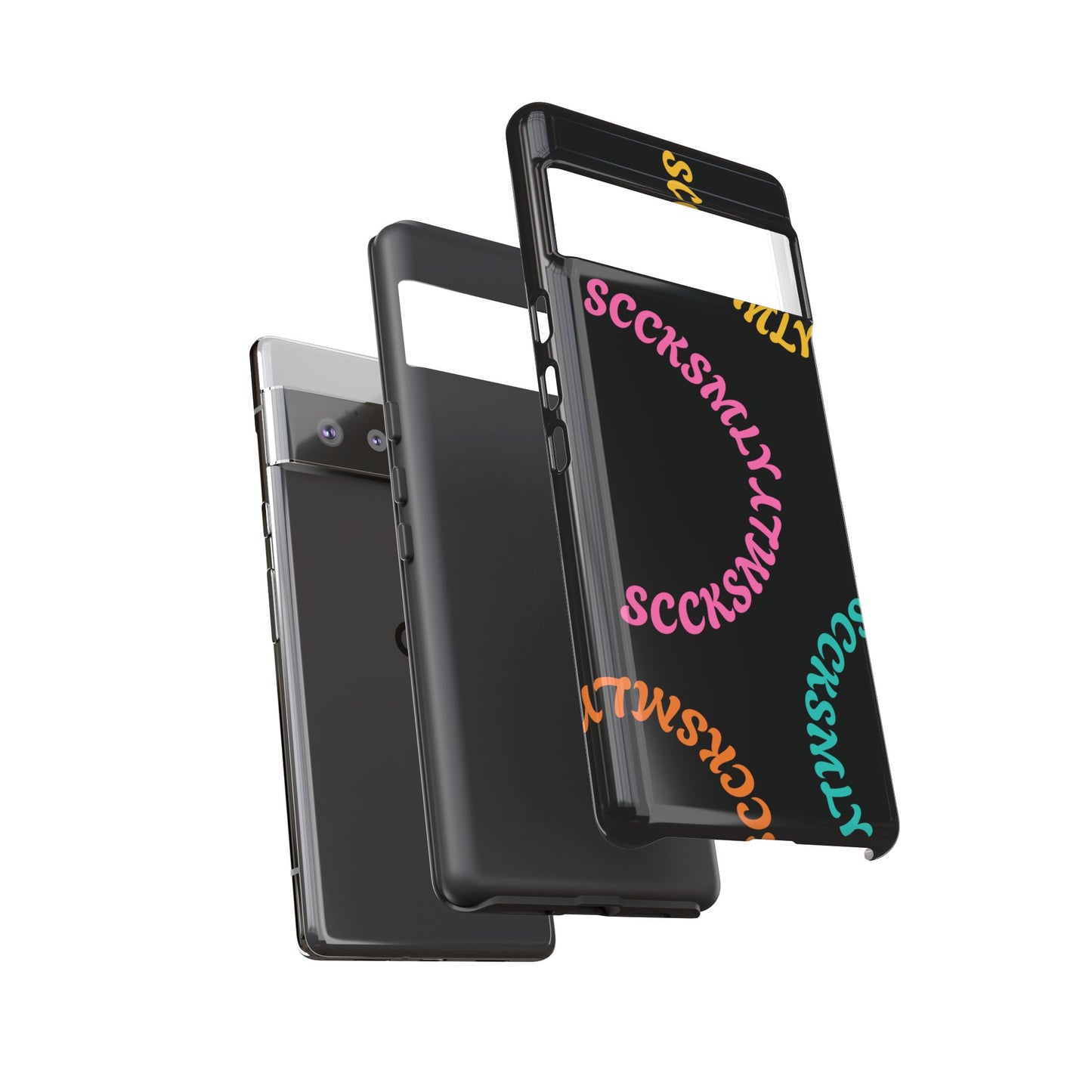 Y2K Wavy Script Tough Case for Google Pixel