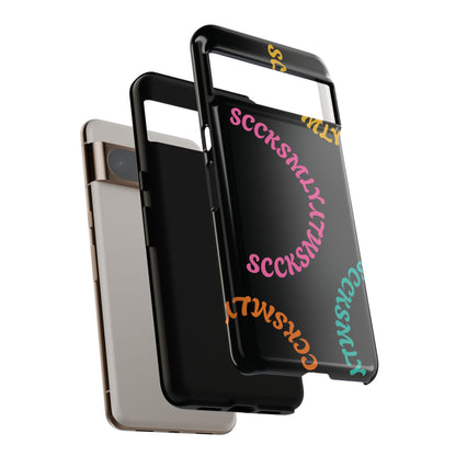 Y2K Wavy Script Tough Case for Google Pixel
