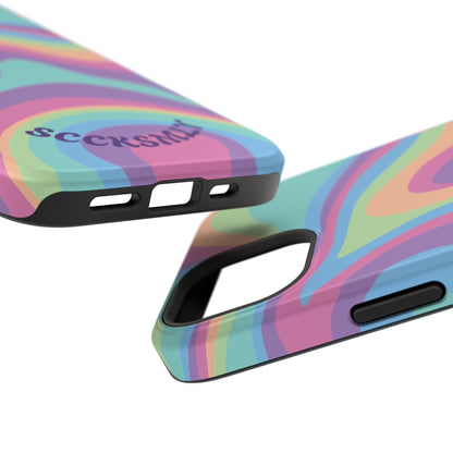Pastel Swirl Phone Case for Apple