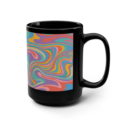 Mug Shobert Swirl 15oz — Black