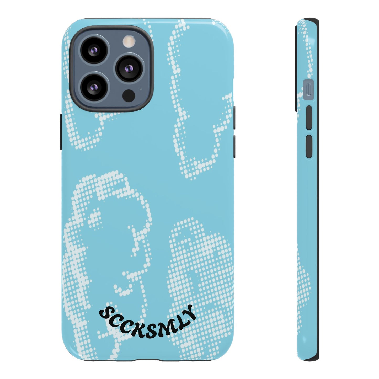 Comic Dot Sky Tough Phone Case for Apple