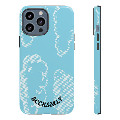 Comic Dot Sky Tough Phone Case for Apple