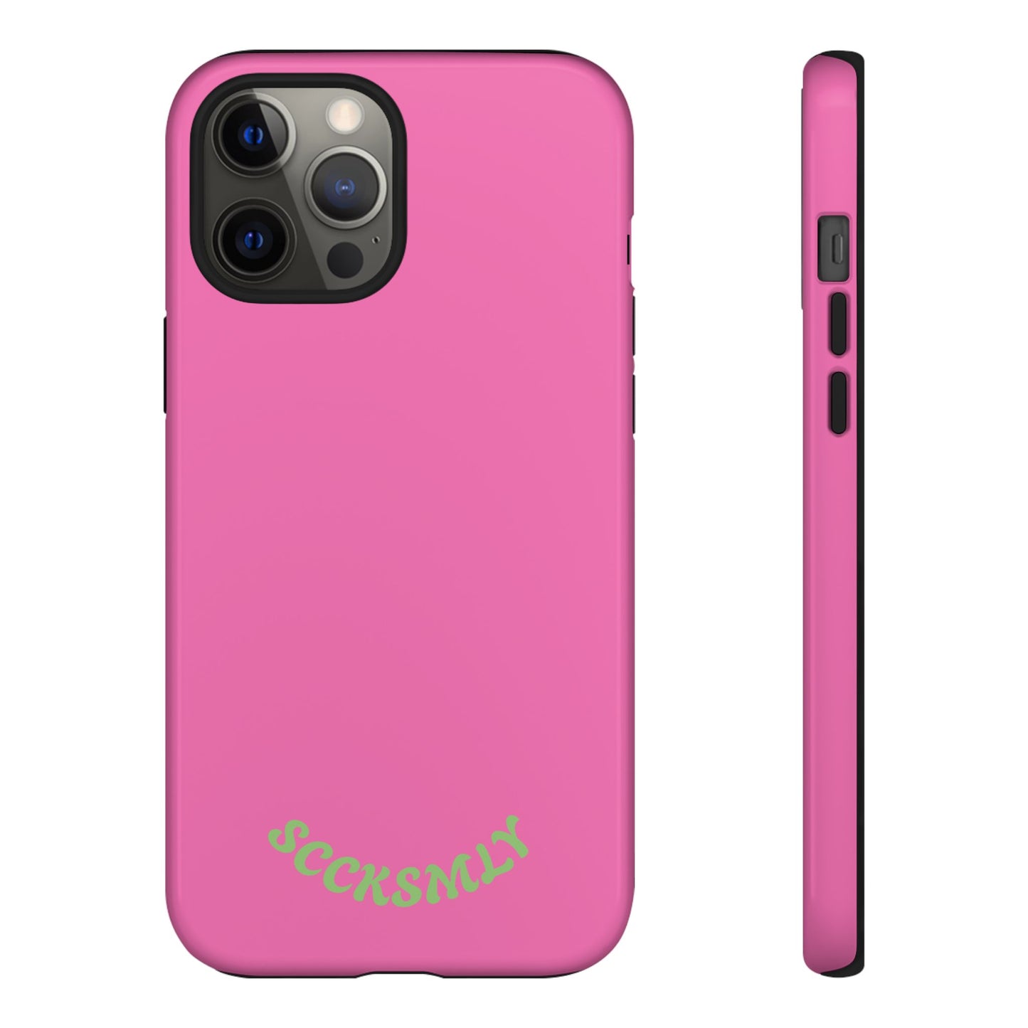 SOLID Sweet Static Pink Tough Case for Apple