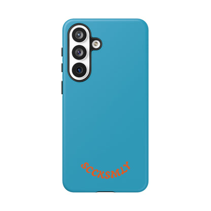 SOLID Blue Spook Tough Case for Samsung