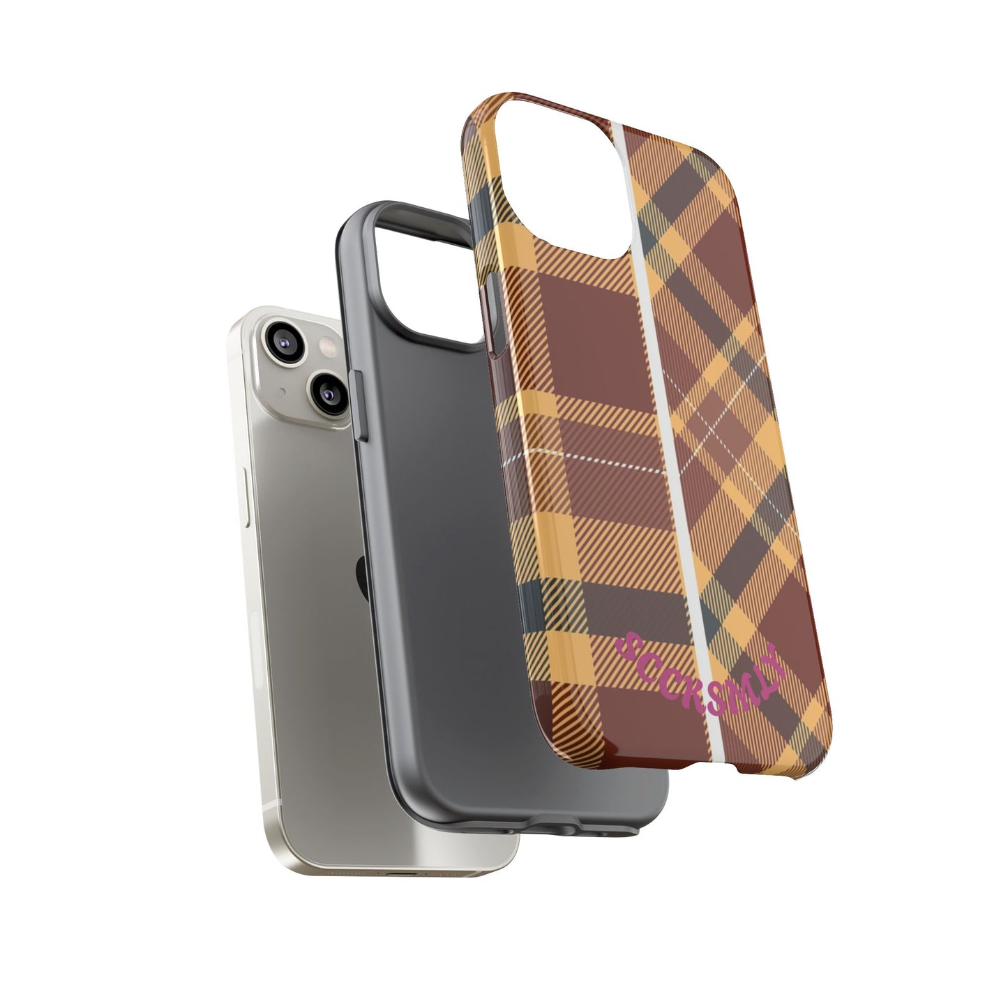 Autumn Plaid Phone Case for Apple