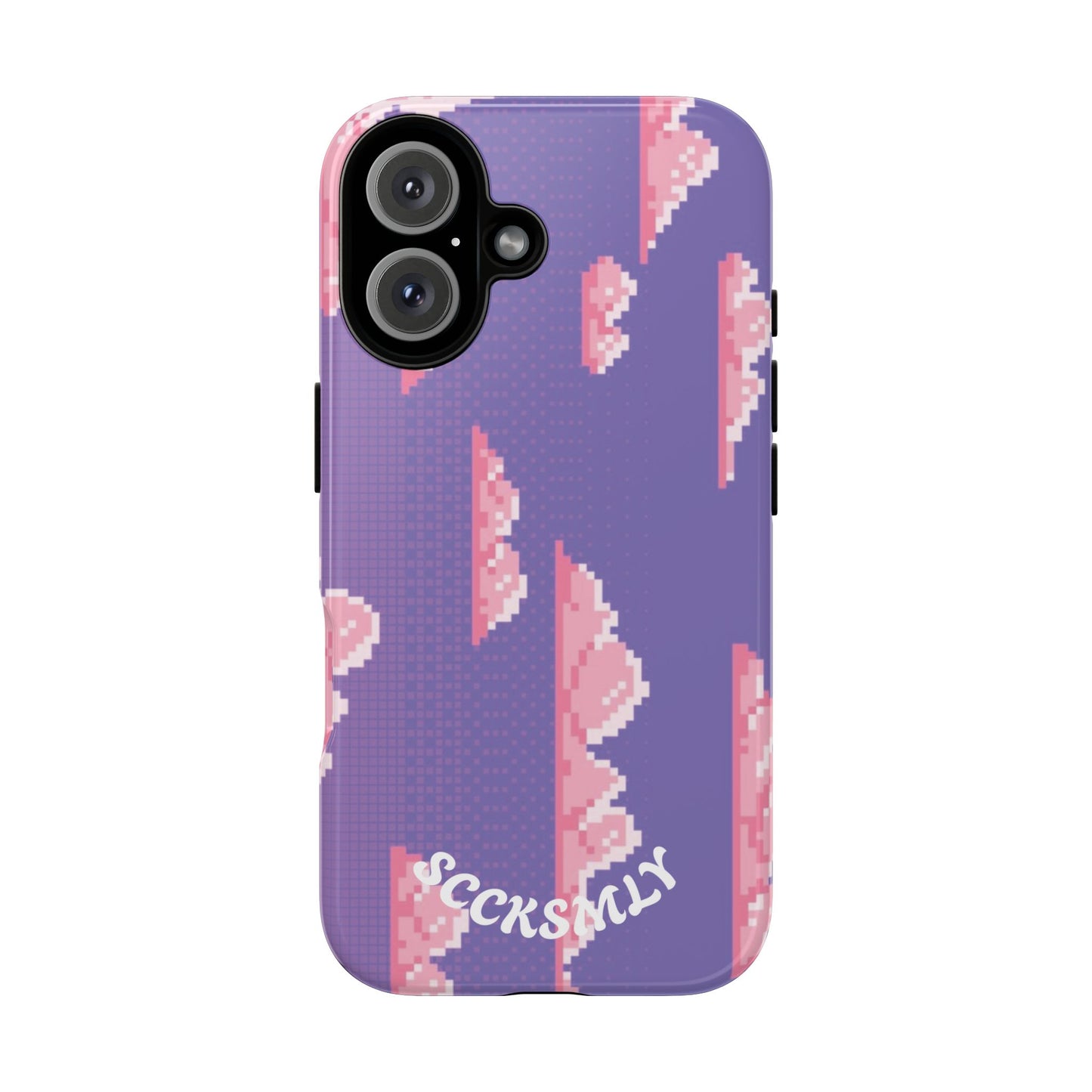 Purple Cotton Candy Sky Tough Phone Case for Apple