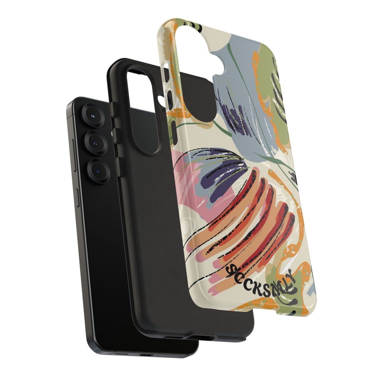 Botanical Strokes Palette Tough Phone Case for Samsung