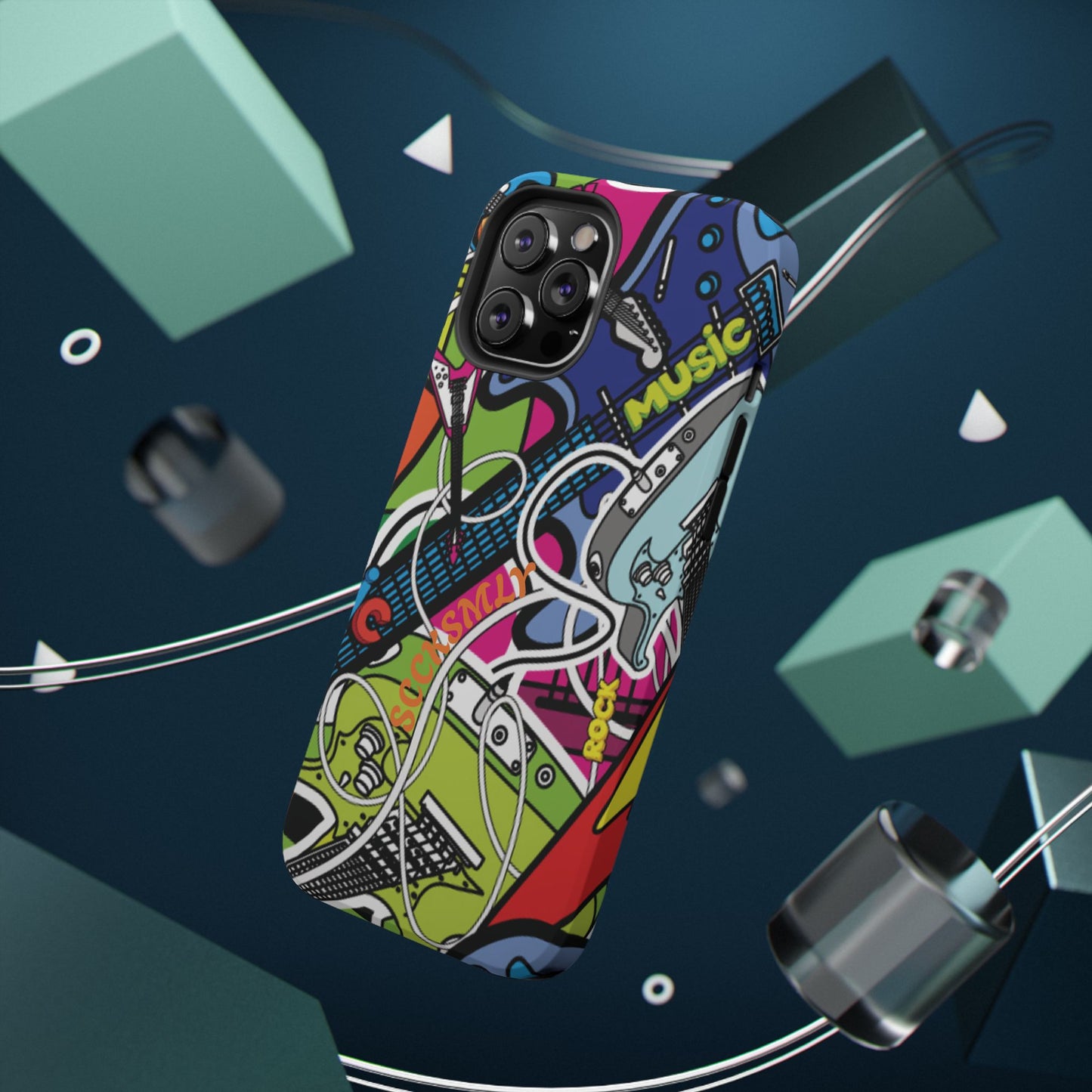 KaleidoWoah Tough Phone Case for Apple