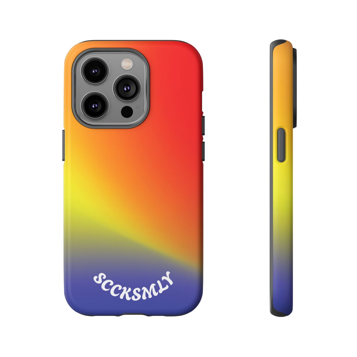 Volcanic Rain Tough Phone Case for Apple