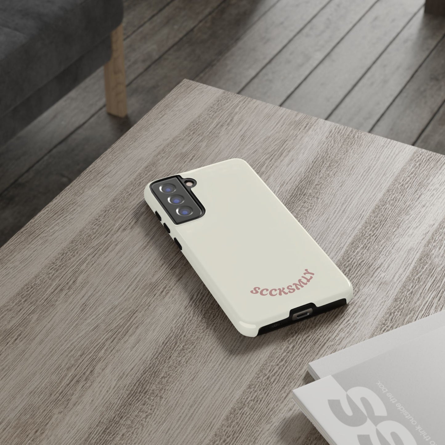 Sweet Oat Milk Tough Phone Case for Samsung
