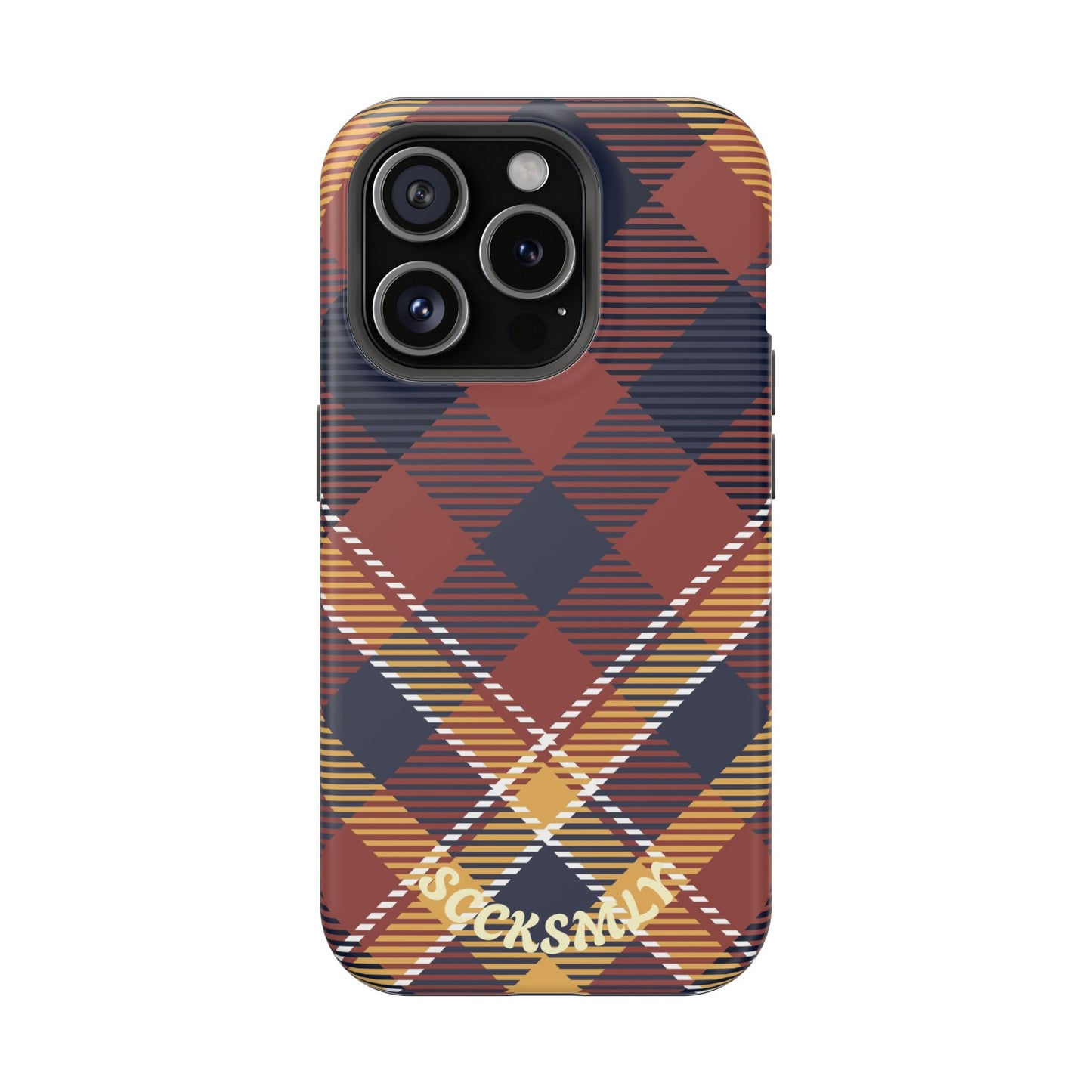 Harvest Tartan Phone Case for Apple