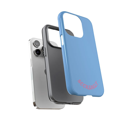 SOLID Blue Candie Tough Case for Apple