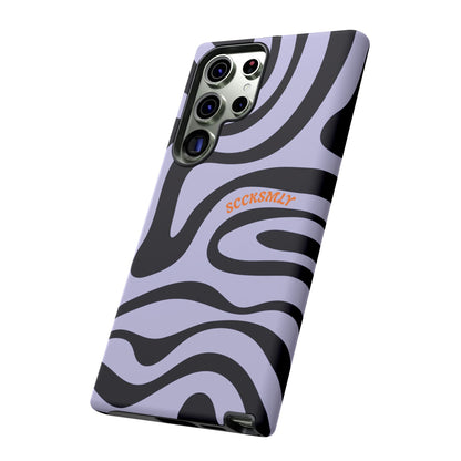 Purple Swirl Phone Case for Samsung