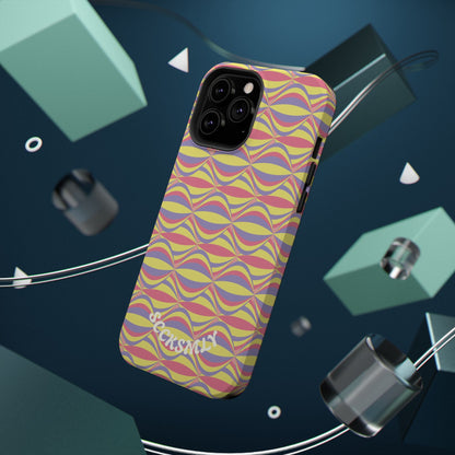 Electric Orbit Tough Phone Case for Apple