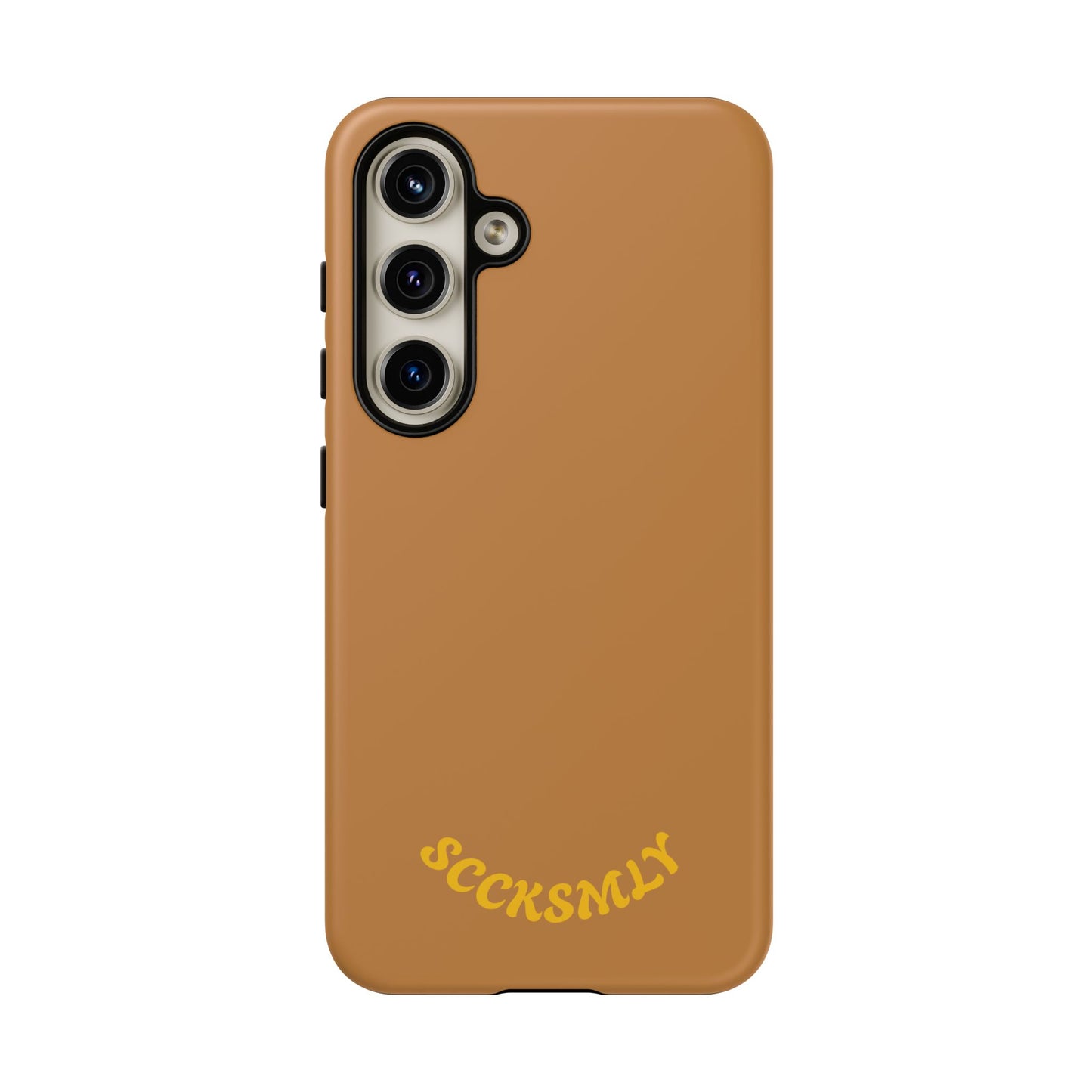 SOLID Spice Caramel Tough Case for Samsung