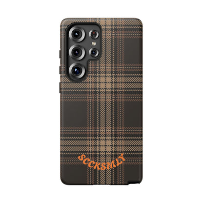 Brown Bread Plaid Tough Phone Case Samsung