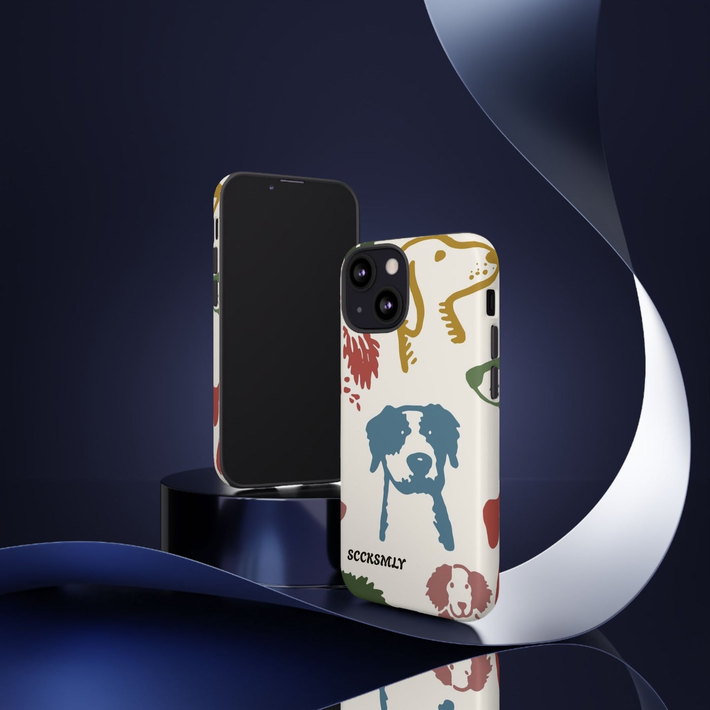 Paws & Portraits Tough Phone Case for Apple