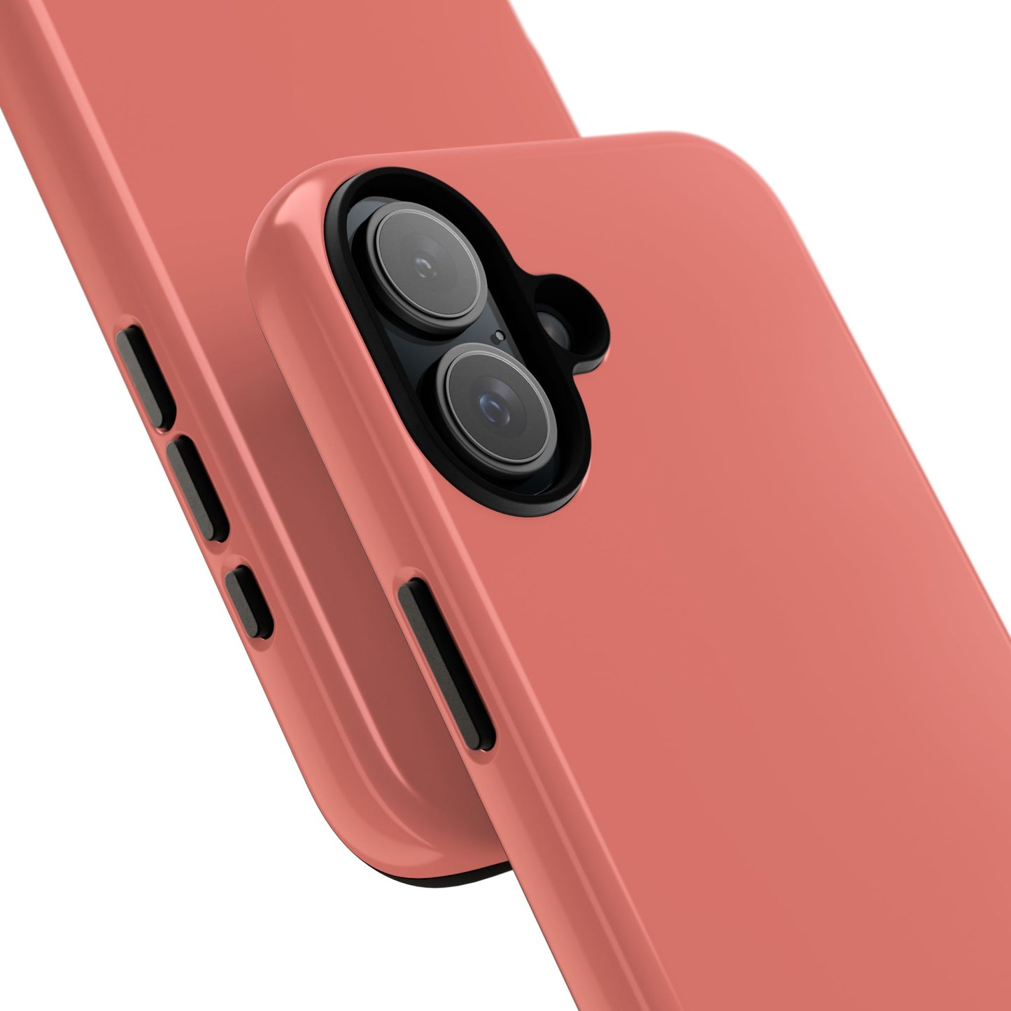SOLID Guava Melon Wave Tough Phone Case for Apple