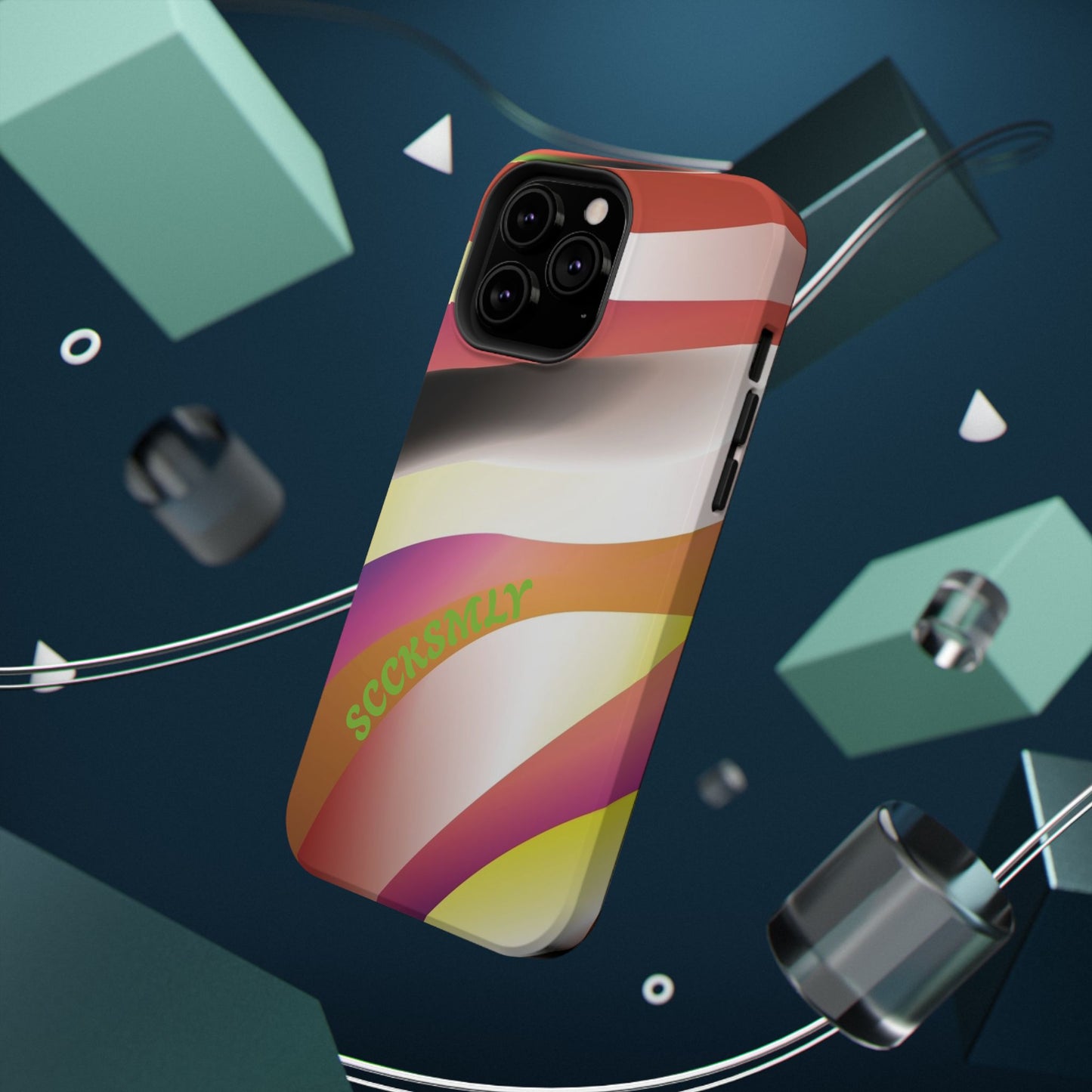 Neutral Waves Phone Case for Apple