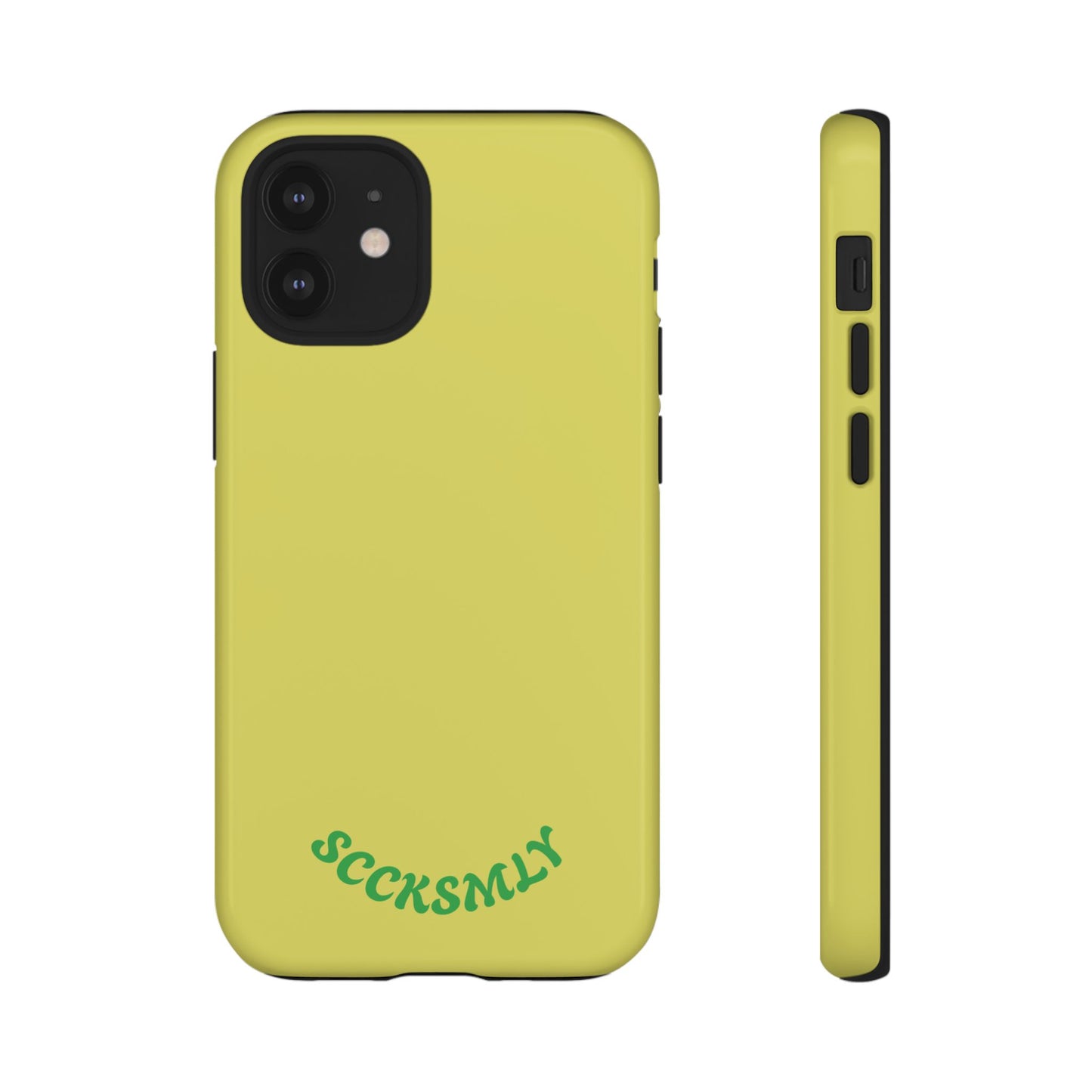 SOLID Lemon Pop Tough Case for Apple