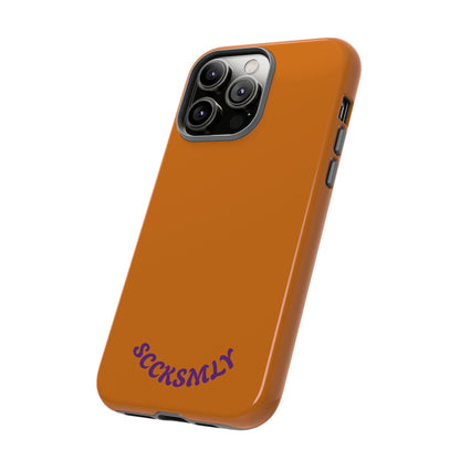 SOLID Burned Plum Tough Case for Apple